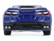 2021 Chevrolet Corvette Stingray Convertible Elkhart Lake Blue GreenLight Muscle Series 30 1/64 Diecast Model Car Greenlight 13370E