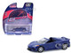 2021 Chevrolet Corvette Stingray Convertible Elkhart Lake Blue GreenLight Muscle Series 30 1/64 Diecast Model Car Greenlight 13370E