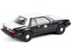 1982 Ford Mustang SSP Texas Department of Public Safety Highway Patrol Black with White Hood and Top Hobby Exclusive Series 1/64 Diecast Model Car Greenlight GL30542