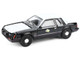 1982 Ford Mustang SSP Texas Department of Public Safety Highway Patrol Black with White Hood and Top Hobby Exclusive Series 1/64 Diecast Model Car Greenlight GL30542