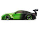 Nissan GT R R35 Liberty Walk Body Kit 2 0 RHD Right Hand Drive Green and Matt Black Pink Slips Series 1/18 Diecast Model Car Jada 35724