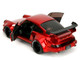 RWB Body Kit Red Metallic with Black Stripes Pink Slips Series 1/18 Diecast Model Car Jada 35726 RWB Body Kit Red Metallic with Black Stripes Pink Slips Series 1/18 Diecast Model Car Jada 35726