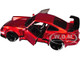 RWB Body Kit Red Metallic with Black Stripes Pink Slips Series 1/18 Diecast Model Car Jada 35726
