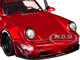 RWB Body Kit Red Metallic with Black Stripes Pink Slips Series 1/18 Diecast Model Car Jada 35726