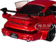 RWB Body Kit Red Metallic with Black Stripes Pink Slips Series 1/18 Diecast Model Car Jada 35726
