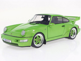1990 Porsche 911 964 Carrera RS Streetfighter Green Metallic 1/18 Diecast Model Car Solido S1803411