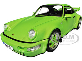 1990 Porsche 911 964 Carrera RS Streetfighter Green Metallic 1/18 Diecast Model Car Solido S1803411