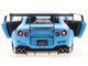 2023 Nissan GT R R35 Liberty Walk Body Kit 2 0 RHD Right Hand Drive Baby Blue with Carbon Hood 1/18 Diecast Model Car Solido S1805817