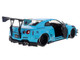 2023 Nissan GT R R35 Liberty Walk Body Kit 2 0 RHD Right Hand Drive Baby Blue with Carbon Hood 1/18 Diecast Model Car Solido S1805817