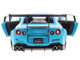 2023 Nissan GT R R35 Liberty Walk Body Kit 2 0 RHD Right Hand Drive Baby Blue with Carbon Hood 1/18 Diecast Model Car Solido S1805817