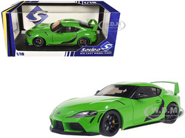 2023 Toyota GR Supra StreetFighter Green 1/18 Diecast Model Car Solido S1809004