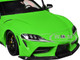 2023 Toyota GR Supra StreetFighter Green 1/18 Diecast Model Car Solido S1809004