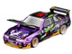 Nissan S13 1087X Pandem RHD Right Hand Drive EVA RT Test Type 01 Purple Metallic with Graphics APA XPO 2025 Exclusive 1/64 Diecast Model Car Pop Race PR640334