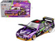 Nissan S13 1087X Pandem RHD Right Hand Drive EVA RT Test Type 01 Purple Metallic with Graphics APA XPO 2025 Exclusive 1/64 Diecast Model Car Pop Race PR640334