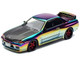 Skyline GT R BNR32 RHD Right Hand Drive Chameleon Chrome with Carbon Hood APA XPO 2025 Exclusive 1/64 Diecast Model Car Pop Race PR640426