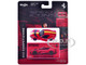 Ferrari 812 Competizione Red with Yellow Stripe Speed Icons Series 1/64 Diecast Model Car Maisto 15709RD