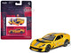 Ferrari 812 Competizione Yellow Metallic with Silver Stripe Speed Icons Series 1/64 Diecast Model Car Maisto 15709YL Ferrari 812 Competizione Yellow Metallic with Silver Stripe Speed Icons Series 1/64 Diecast Model Car Maisto 15709YL