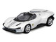 Ferrari Daytona SP3 White Metallic Speed Icons Series 1/64 Diecast Model Car Maisto 15710WH