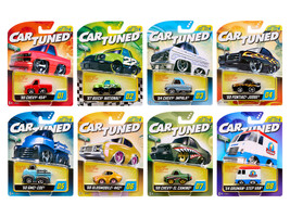 Hobby Alt 2025 Series 4 Set of 8 Pieces Diecast Model Cars CarTuned 592648-XX3