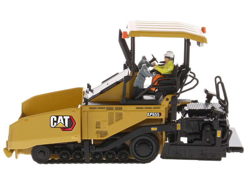 CAT Caterpillar AP655F Asphalt Paver Yellow Core Classics Series 1/50 Diecast Model Diecast Masters 85590-MH