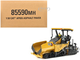 CAT Caterpillar AP655F Asphalt Paver Yellow Core Classics Series 1/50 Diecast Model Diecast Masters 85590-MH