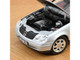 1996 Mercedes Benz SLK Convertible Brilliant Silver Metallic 1/18 Diecast Model Car Norev 183020