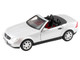1996 Mercedes Benz SLK Convertible Brilliant Silver Metallic 1/18 Diecast Model Car Norev 183020