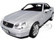1996 Mercedes Benz SLK Convertible Brilliant Silver Metallic 1/18 Diecast Model Car Norev 183020