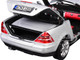 1996 Mercedes Benz SLK Convertible Brilliant Silver Metallic 1/18 Diecast Model Car Norev 183020