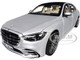 2021 Mercedes Benz S Class AMG Line Silver Metallic with Sunroof 1/18 Diecast Model Car Norev 183805