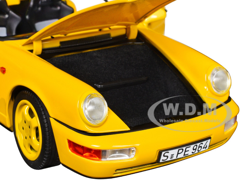 Porsche 911 Speedster Speed Yellow 1/18 Diecast Model Car by Norev