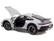 2023 Porsche 911 Dakar Ice Gray Metallic 1/18 Diecast Model Car Norev 187242