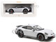 2023 Porsche 911 Dakar Ice Gray Metallic 1/18 Diecast Model Car Norev 187242