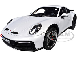 2023 Porsche 911 Dakar Ice Gray Metallic 1/18 Diecast Model Car Norev 187242