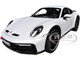 2023 Porsche 911 Dakar Ice Gray Metallic 1/18 Diecast Model Car Norev 187242