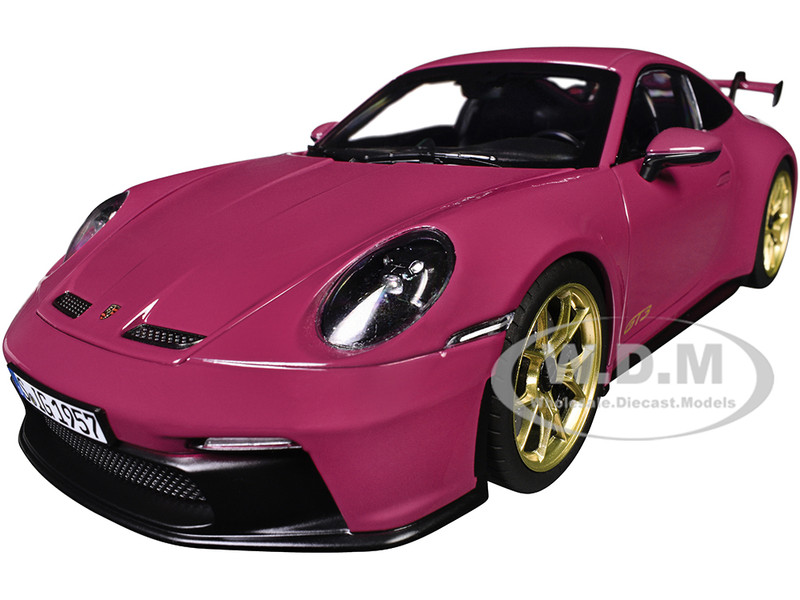 2021 Porsche 911 GT3 Ruby Star Neo 1/18 Diecast Model Car Norev 187381