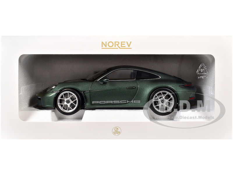 2023 Porsche 911 S/T Malachite Green Metallic 1/18 Diecast Model