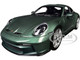 2023 Porsche 911 S T Malachite Green Metallic 1/18 Diecast Model Car Norev 187472