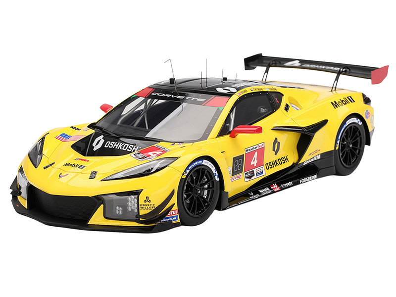 Chevrolet Corvette Z06 GT3 R #4 Nicky Catsburg Tommy Milner Nicolas Varrone Corvette Racing by Pratt Miller Motorsports 24 Hours of Daytona 2025 1/18 Model Car Top Speed TS0630