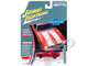 1969 Chevrolet Camaro Z28 Red with White Stripes and Interior Muscle Cars USA Series 1/64 Diecast Model Car Johnny Lightning JLMC034-JLSP381B