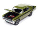 1970 Chevrolet Nova Yenko Deuce Citrus Green Metallic with Black Stripes Muscle Cars USA Series 1/64 Diecast Model Car Johnny Lightning JLMC034-JLSP383B