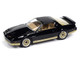 1986 Pontiac Firebird T A Black with Champagne Gold Accents Muscle Cars USA Series 1/64 Diecast Model Car Johnny Lightning JLMC034-JLSP385B