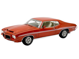 1972 Pontiac GTO LeMans Sundance Orange Metallic with GTO Stripes Limited Edition to 342 pieces Worldwide 1/18 Diecast Model Car ACME A1801226