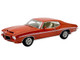1972 Pontiac GTO LeMans Sundance Orange Metallic with GTO Stripes Limited Edition to 342 pieces Worldwide 1/18 Diecast Model Car ACME A1801226