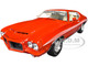 1972 Pontiac GTO LeMans Sundance Orange Metallic with GTO Stripes Limited Edition to 342 pieces Worldwide 1/18 Diecast Model Car ACME A1801226