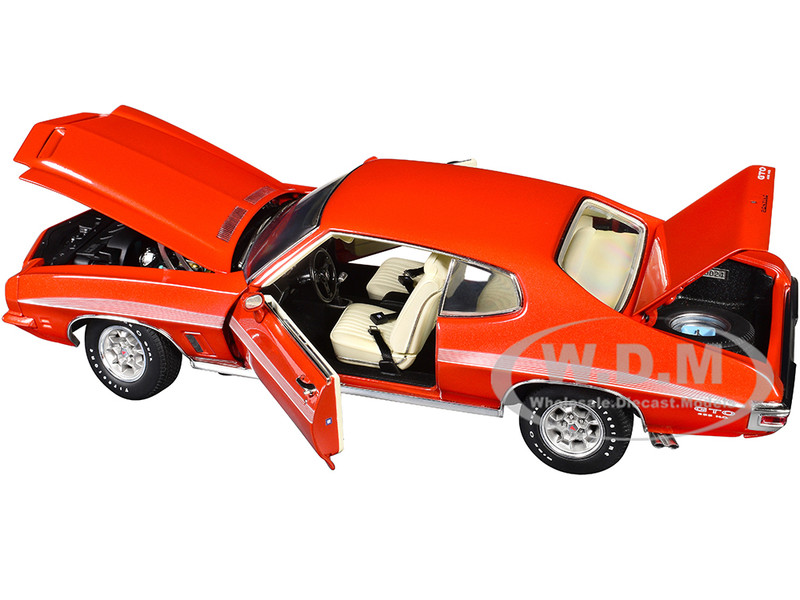 1972 Pontiac GTO LeMans Sundance Orange Metallic with GTO Stripes
