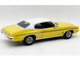 1972 Pontiac GTO LeMans Monarch Yellow with GTO Stripes and White Vinyl Top Limited Edition to 264 pieces Worldwide 1/18 Diecast Model Car ACME A1801227 1972 Pontiac GTO LeMans Monarch Yellow with GTO Stripes and White Vinyl Top Limited Edition to 264 pieces Worldwide 1/18 Diecast Model Car ACME A1801227