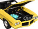 1972 Pontiac GTO LeMans Monarch Yellow with GTO Stripes and White Vinyl Top Limited Edition to 264 pieces Worldwide 1/18 Diecast Model Car ACME A1801227 1972 Pontiac GTO LeMans Monarch Yellow with GTO Stripes and White Vinyl Top Limited Edition to 264 pieces Worldwide 1/18 Diecast Model Car ACME A1801227