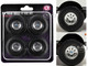 Offroad 35 Mag Wheel and Tire Set of 4 pieces from 1971 Chevrolet K5 Blazer for 1/18 Scale Models ACME A1807716W