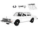 1986 Dodge Diplomat Police Car Unmarked White Custom Builder s Kit Series 1/24 Diecast Model Car Motormax 76475BB-W